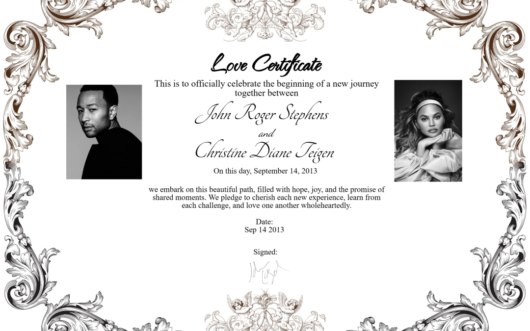John Legend and Chrissy Teigen