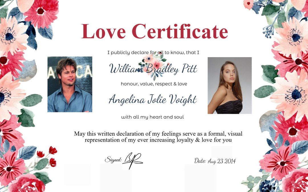 Brad Pitt and Angelina Jolie