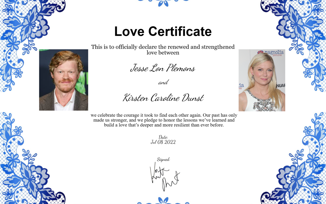 Kirsten Dunst and Jesse Plemons