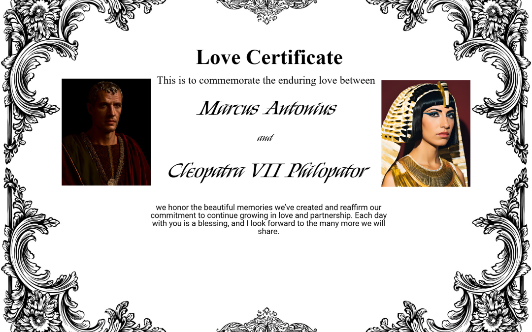 Mark Antony and Cleopatra