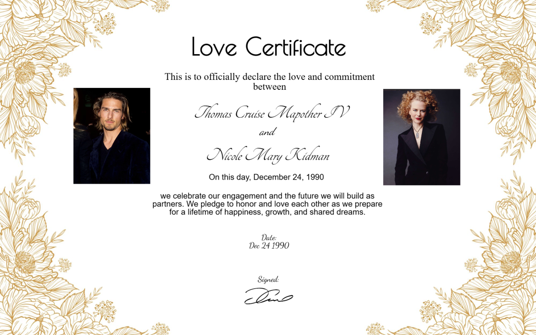 Tom Cruise and Nicole Kidman