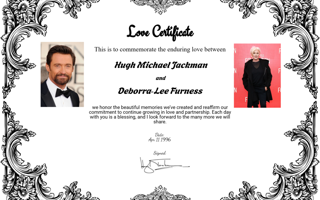 Hugh Jackman & Deborra-Lee