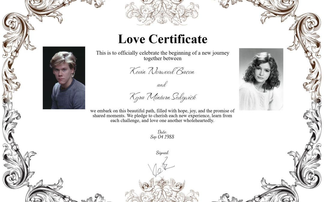 Kevin Bacon and Kyra Sedgwick