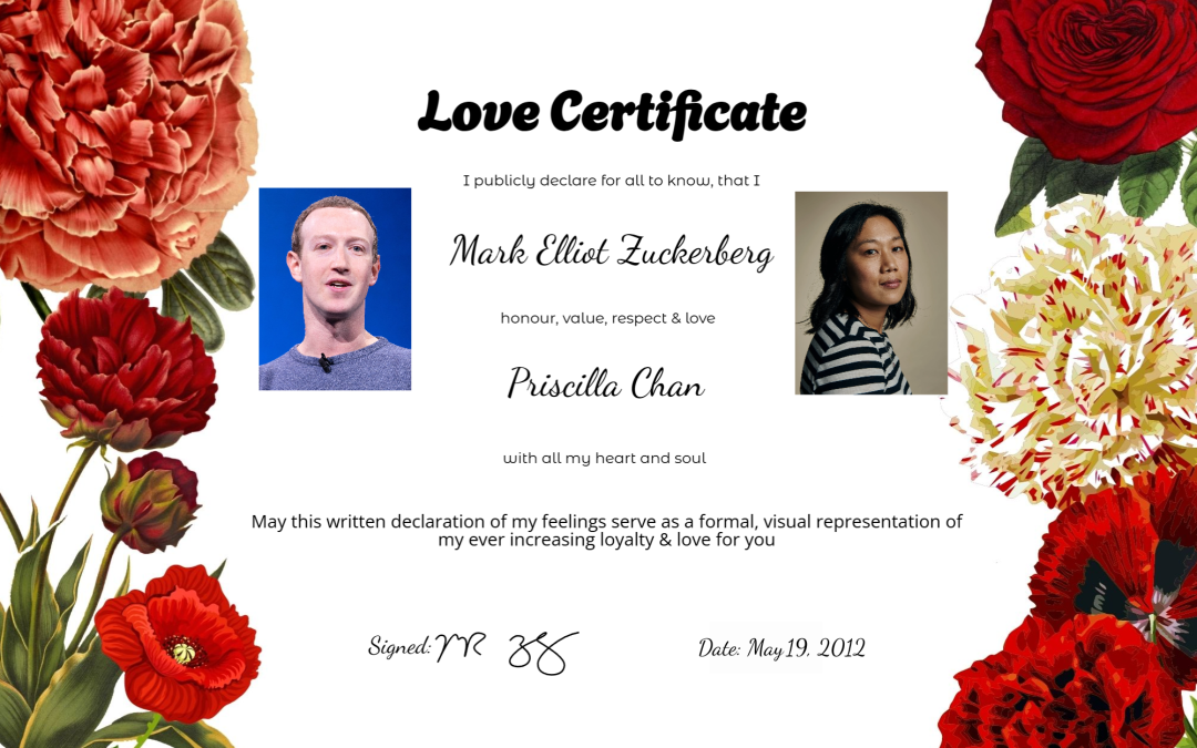 Mark Zuckerberg & Priscilla Chan