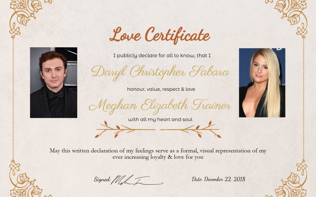 Meghan Trainor & Daryl Sabara