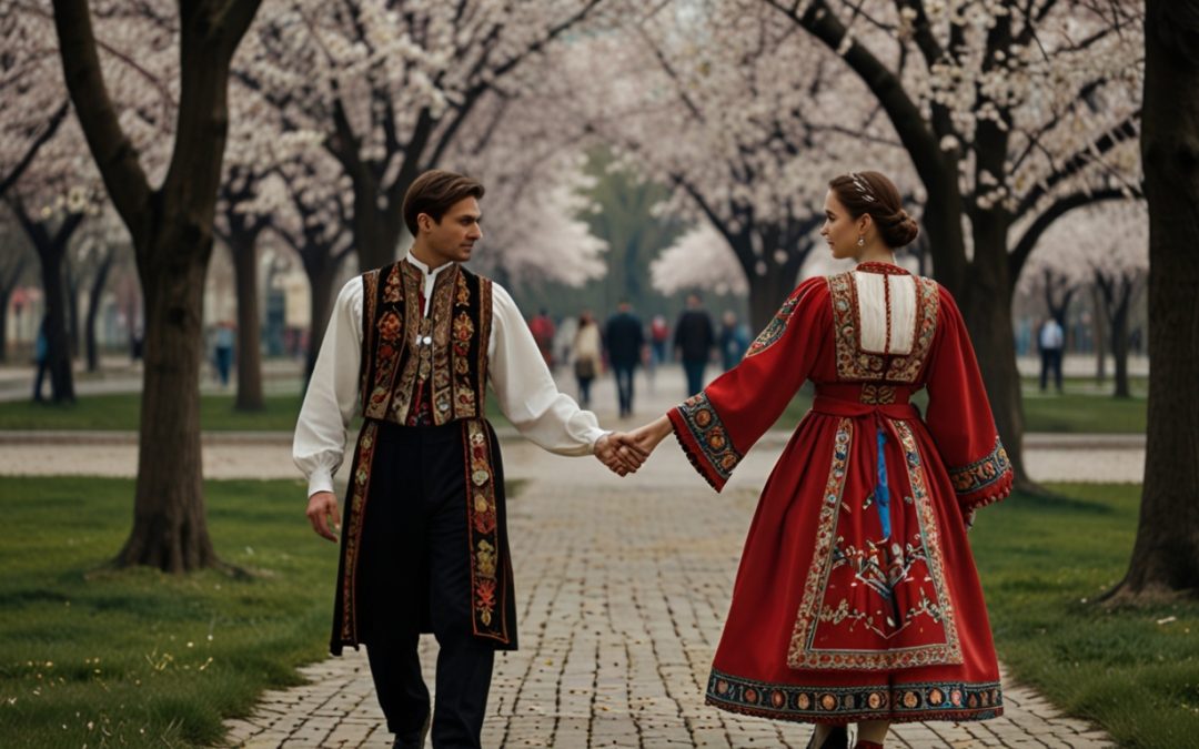 How Romanians Celebrate Love in Traditional Style