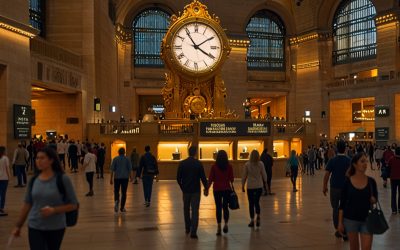 Why Lovers Flock to Grand Central’s Clock